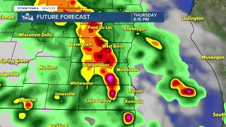 Strong storms possible Thursday night