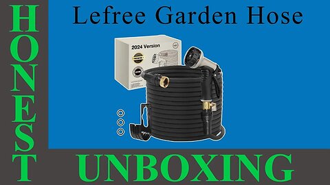 UNBOXING - Lefree 100 Ft No Kink Expandable Garden Hose