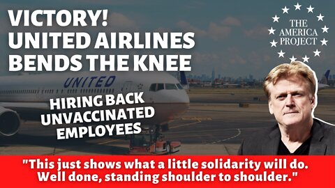 United Airlines Bends the Knee, Invites Unvaccinated Employees to Work Again