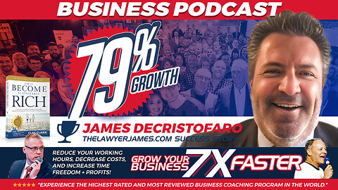 James DeCristofaro | Celebrating the 79.4% Growth and Success Story of TheLawyerJames.com