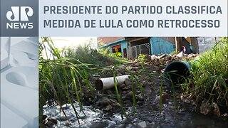 PSDB acionará STF contra decretos de Lula que mudam regras do Marco Legal do Saneamento