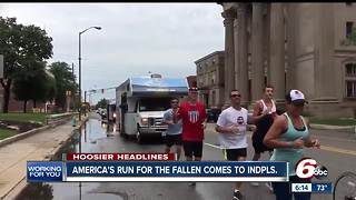 America's run for the fallen comes to Indianapolis