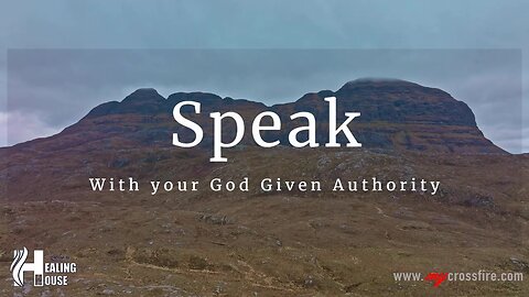 Speak (9 am Service) | Crossfire Healing House