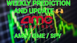 Buy The Fear Sell The Greed! "AMC / GME / SPY Weekly Prediction & Update!