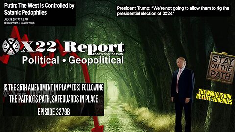 Ep 3279b - Is The 25th Amendment In Play? [DS] Following The Patriot's Path, Safeguards In Place