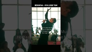 Kya Loge Tum || B Praak | BeWafaa 💔 #shorts #subscribe @TrendingFACTS598