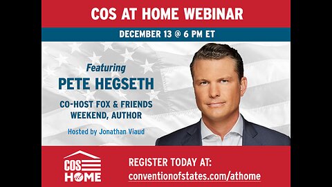 COS at Home with Pete Hegseth