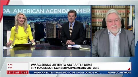 WV AG Sends Letter to AT&T After Dems Try To Censor Conservative Media Outlets