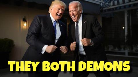 TRUMP AND BIDEN ISN'T FOR THE PEOPLE, THEY BOTH RICH DEMONS