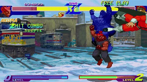 STREET FIGHTER ALPHA AKUMA GAMEPLAY PS5 | GAMEPLAY ALANDAMME