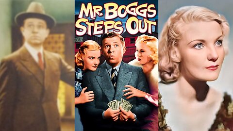 MR. BOGGS STEPS OUT (1938) Stuart Erwin, Helen Chandler & Toby Wing | Comedy, Romance | B&W