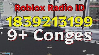 Conges Roblox Radio Codes/IDs