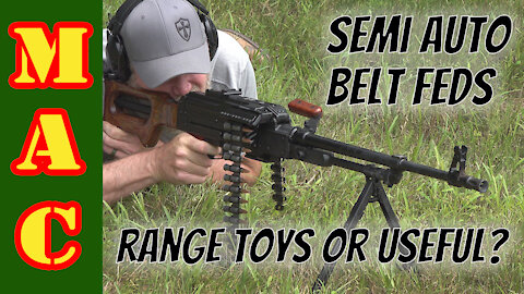 Semi-Auto Belt Feds - Useful Tools or Range Toys?