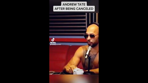 Andrew Tate after being cancelled