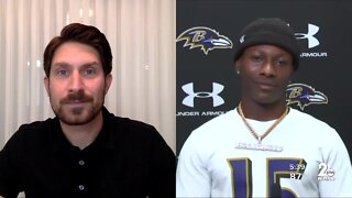 Marquise Brown: 'I feel 100 times better than I did last year'