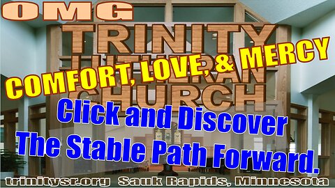2023 10 01 Oct 1st Church Service Trinity Lutheran Sauk Rapids MN