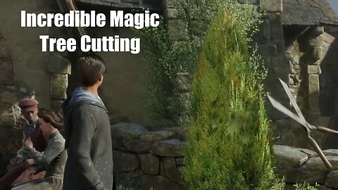 Hogwarts Legacy Incredible Magic Tree Cutting