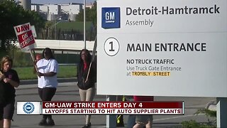 UAW strike enters day 4, layoffs starting to hit auto supplier plants