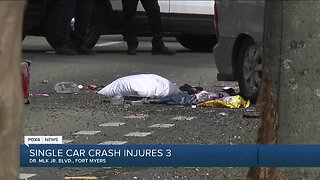 Single car crash Fort Myers