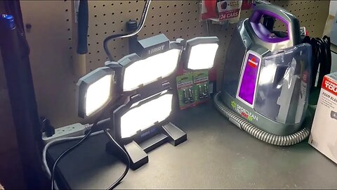 Best Portable Work Light? Hart 10,000 Lumen Portable LED Work Light Unboxing & Overview