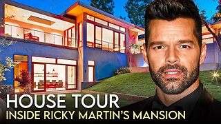 Ricky Martin | House Tour | His $13.5 Million Beverly Hills Mansion & More