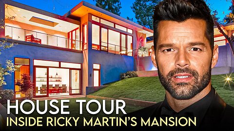 Ricky Martin | House Tour | His $13.5 Million Beverly Hills Mansion & More