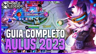 COMO JOGAR DE AULUS | AGOSTO 2023 | BUILD, EMBLEMA GAMEPLAY | MLBB