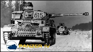 WW2 Panzer IV Ausf.G - H footage - Panzerkampfwagen IV. pt5.