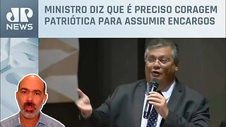 Flávio Dino participa de posse do diretor-geral da PF; Schelp analisa