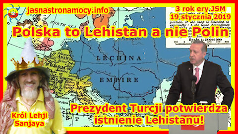 Polska to Lehistan a nie Polin‼ Prezydent Turcji potwierdza istnienie Lehistanu‼
