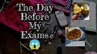 The Day Before My Exams ***stressed 😲 | Exam Season 🤓 | Engineer in Process