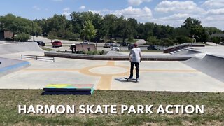 Harmon Skate Park Action