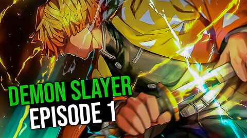 Demon Slayer || English || Season 1 || Episode 1