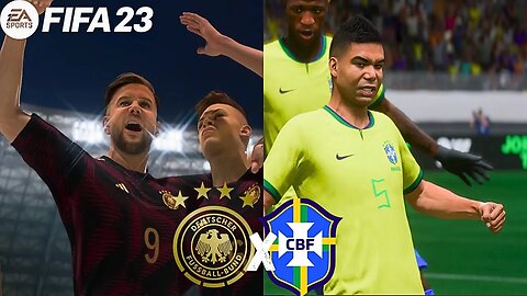 FIFA 23 - GRANDE REENCONTRO - BRASIL X ALEMANHA