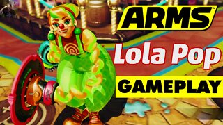 ARMS | Lola Pop New Character Gameplay! (ARMS Ver 3.0 Walkthrough)