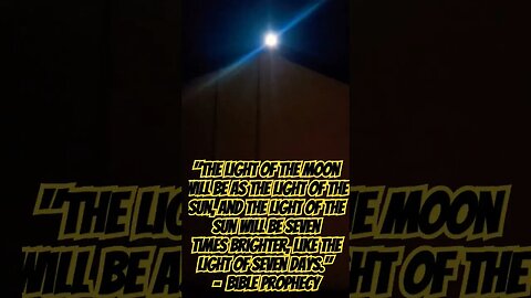 Sun & Moon prophecy coming true!