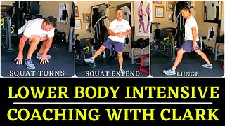 Lower Body Intensive | Workout | Coaching with Clark