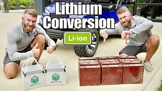 Lithium Golf Cart Conversion is Cheaper than you Might Think! 🔋