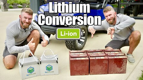 Lithium Golf Cart Conversion is Cheaper than you Might Think! 🔋