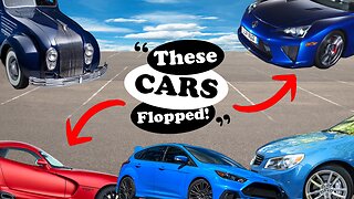 These Cars Completely Failed Despite Having Major Potential For Success