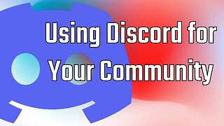 Using a Discord Server for Your Community