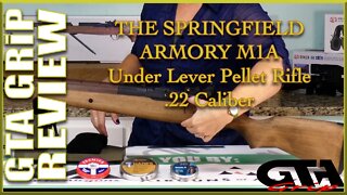 GTA GRiP REVIEW – The Springfield Armory M1A Under Lever .22 Pellet Rifle - GTA Airgun Review