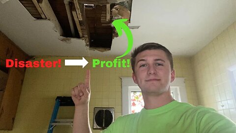 My First House Flip! Pipe Burst!