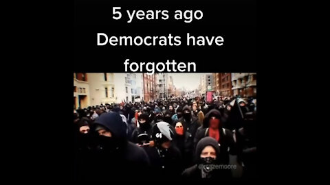 ⚫️Remember That 2016 DJT Inauguration Violence?