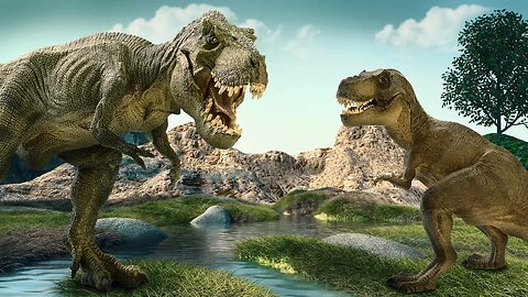 The BEST Dinosaur Attack | T-rex Chase | Jurassic World Dinosaur ARBS #video #arbs #gaming