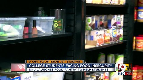 College students facing food insecurity