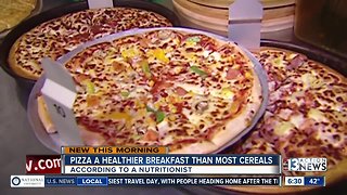 Pizza healthier than most breakfast cereals