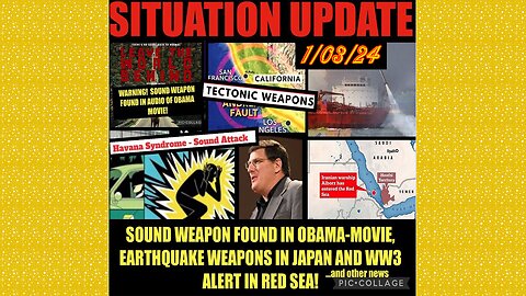 SITUATION UPDATE 1/3/24 - Gcr/Judy Byington Update, 2020 Election, Red Sea War Escalation, Giants.