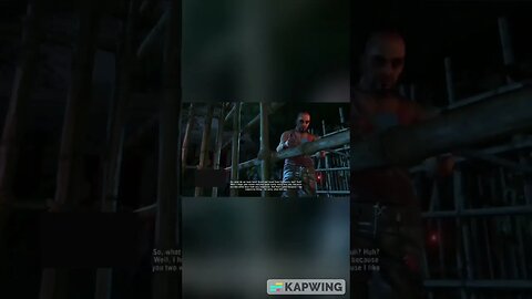 Kidnapped and caged by pirates (Vaas is the best villain) on a tropical island - Far Cry 3