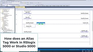 RSLogix 5000 Tag Structure - How Alias Tags Work In RSLogix 5000 or Studio 5000
